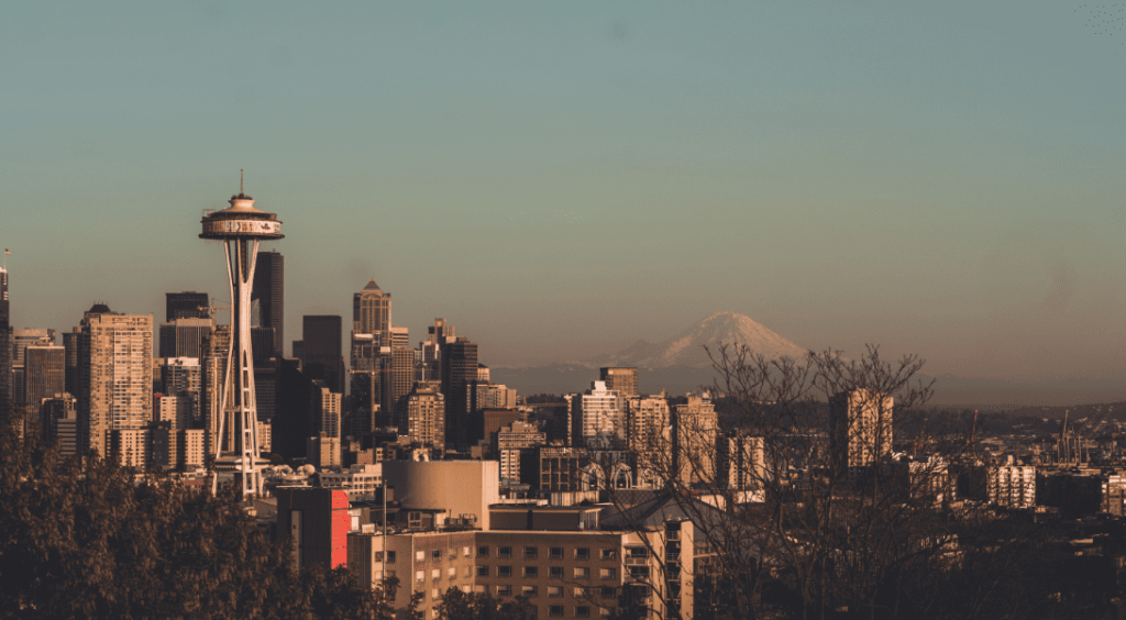 Seattle,WA city skyline