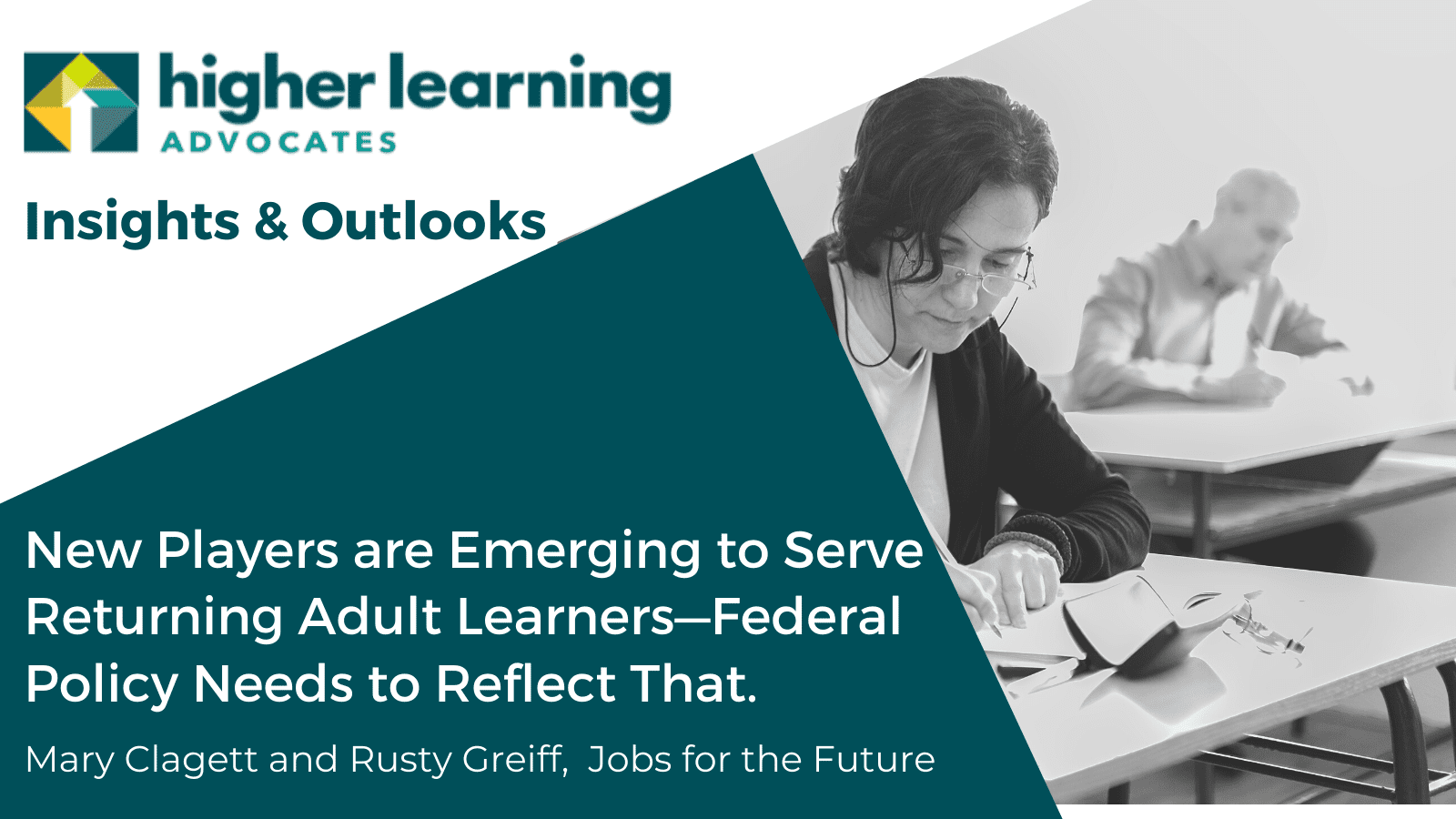 New Players are Emerging to Serve Returning Adult Learners—Federal  Policy Needs to Reflect That.