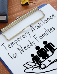 clipboard reading temporary assistance for needy families